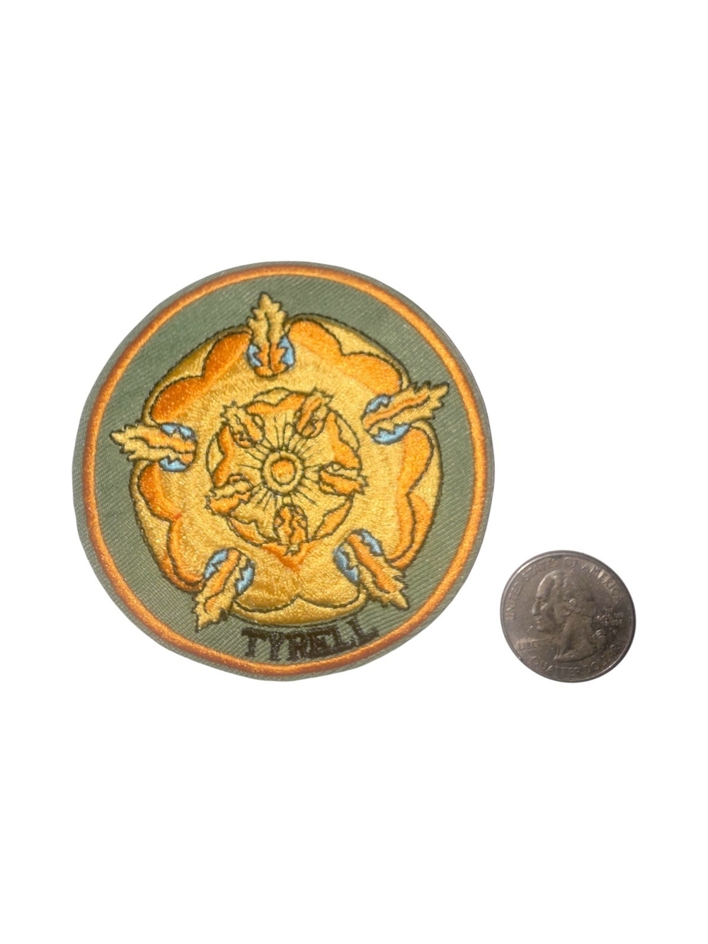 Game of Thrones House TYRELL embroidered Iron-on Patch
